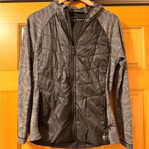 Smartwool Women's Black and Gray Utility Jacket